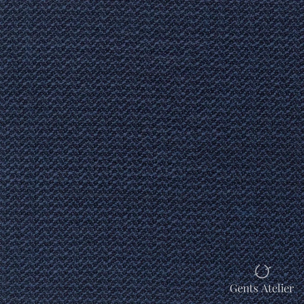 Костюмная ткань Marzoni 609 - 582 / 900 — Тёмно-синий, однотонная, 100% шерсть
