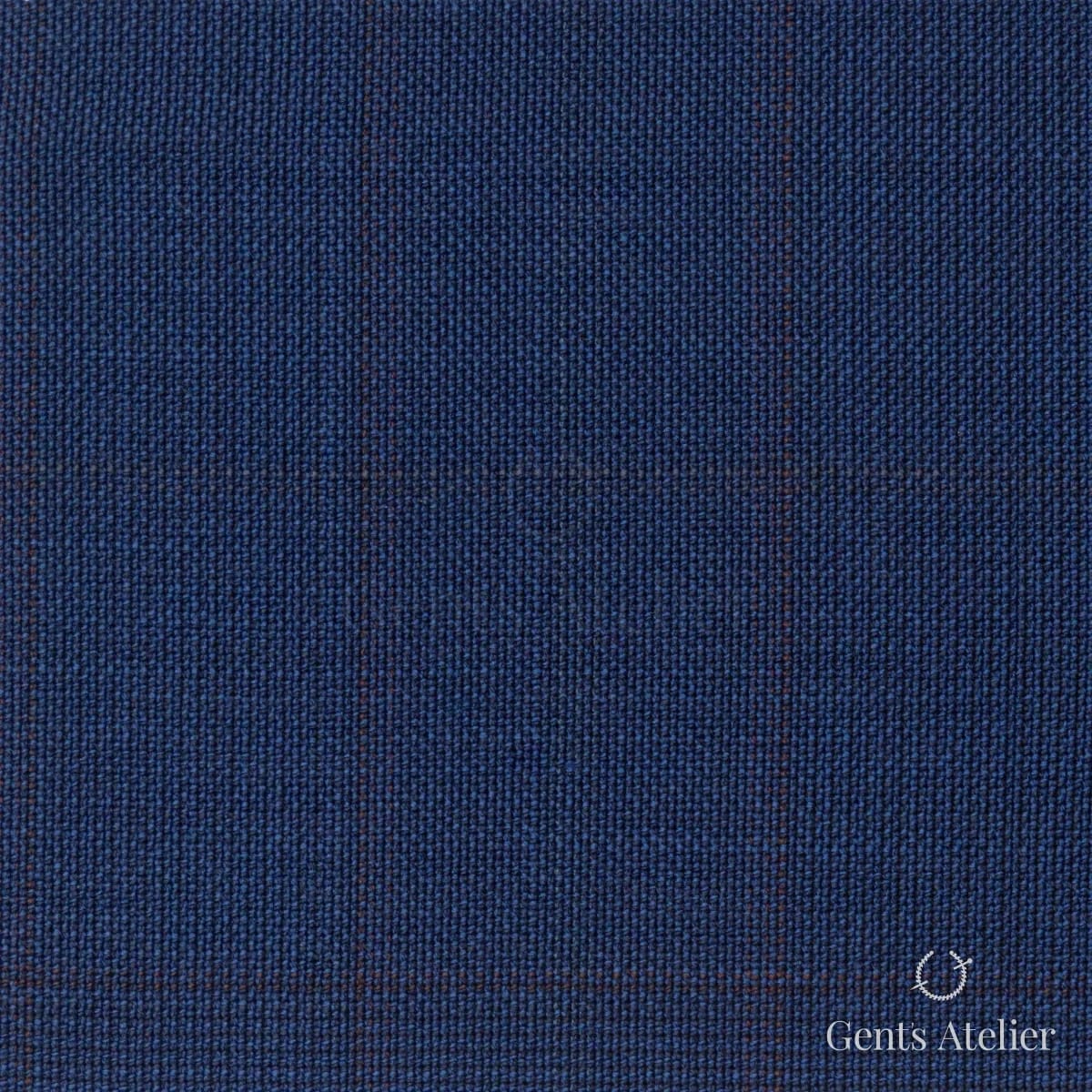 Костюмная ткань Marzoni 609 - 667 / 900 — Синий, меланж, 100% шерсть