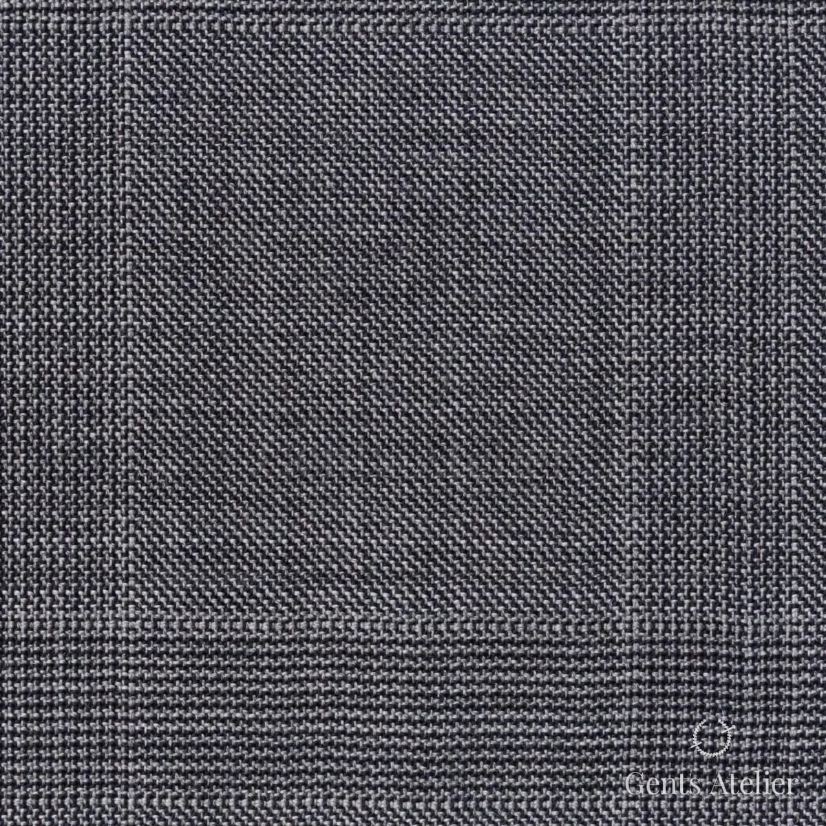 Костюмная ткань Marzoni 609 - 867 / 1000 — Серый, однотонная, 100% шерсть
