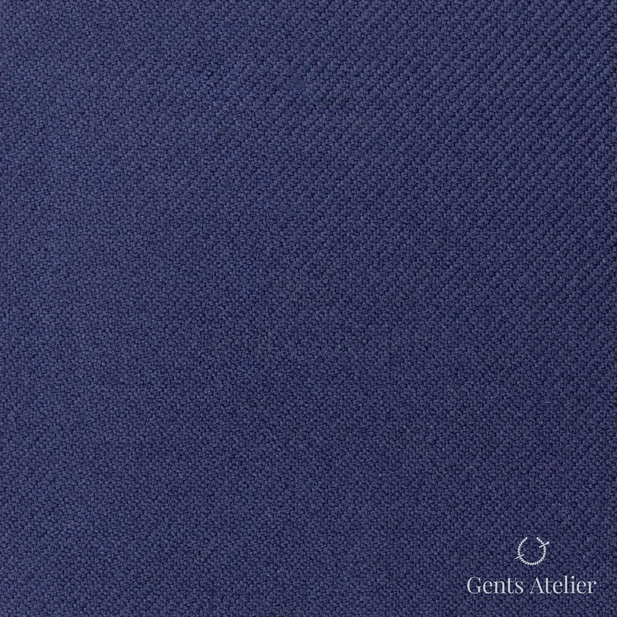 Костюмная ткань Marzoni 611 - 526 / 1300 — Тёмно-синий, однотонная, 100% Silk