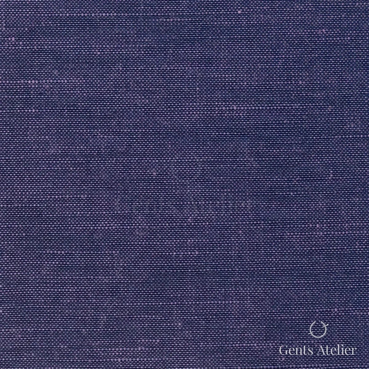 Костюмная ткань Marzoni 602 - 163 / 900 — Фиолетовый, однотонная, 55% Silk, 45% Linen
