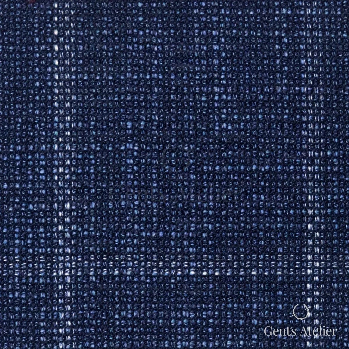 Костюмная ткань Marzoni 612 - 003 / 1200 — Синий / Белый, меланж, 55% Viseose, 44% шерсть, 1% Elastane