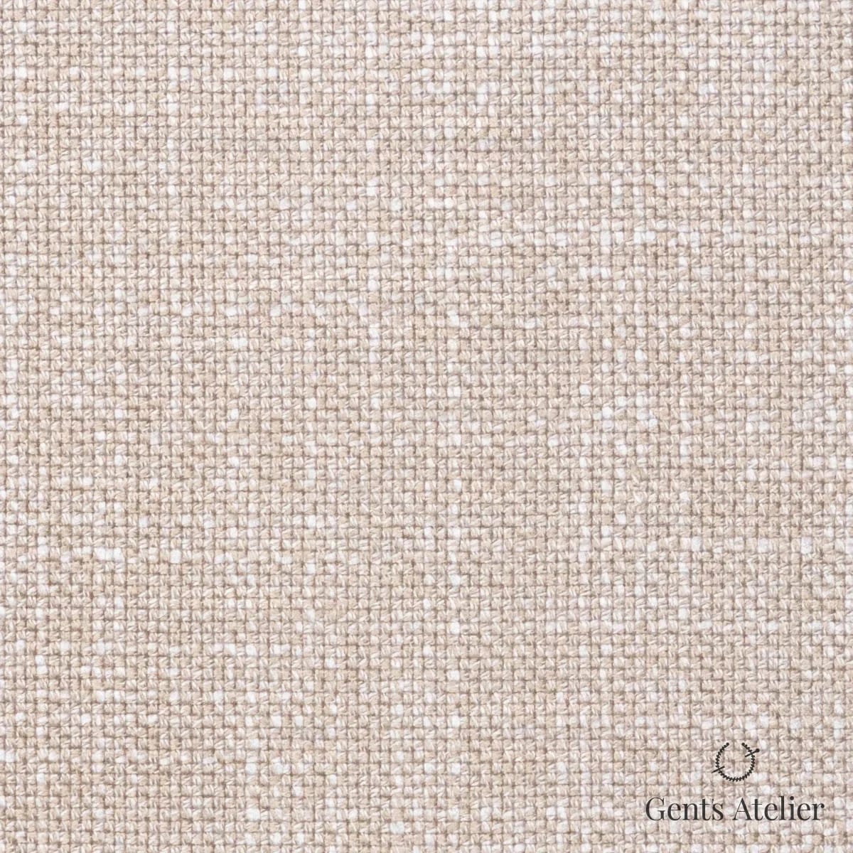 Костюмная ткань Marzoni 612 - 536 / 1000 — Молочно-белый, меланж, 100% Bamboo