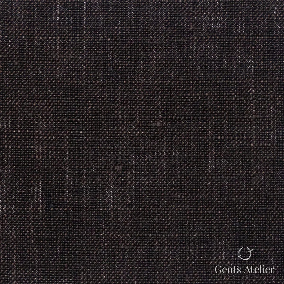 Костюмная ткань Marzoni 613 - 531 / 900 — Коричневый, меланж, 100% Linen