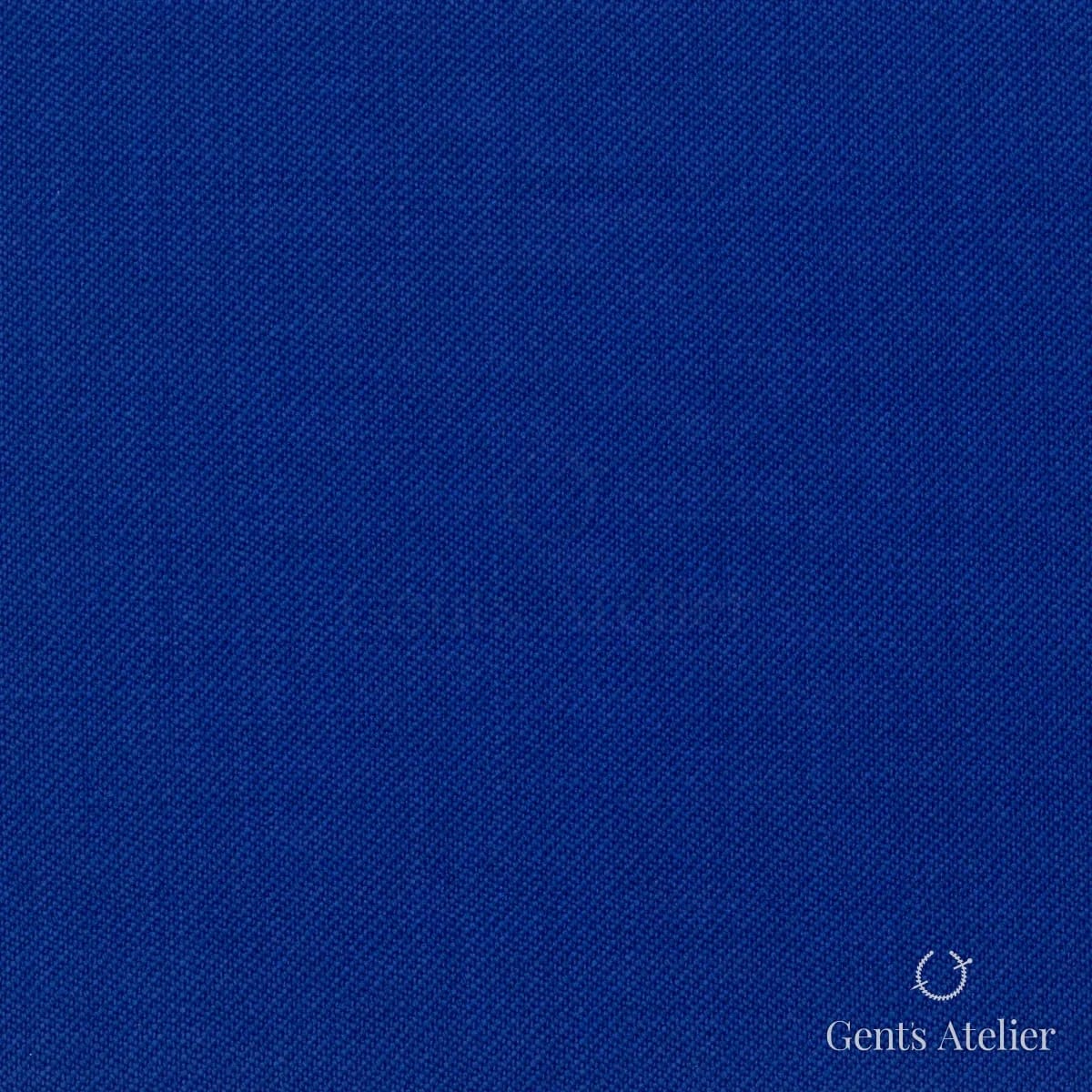 Костюмная ткань Marzoni 600 - 126 / 700 — Ярко-синий, однотонная, 100% шерсть