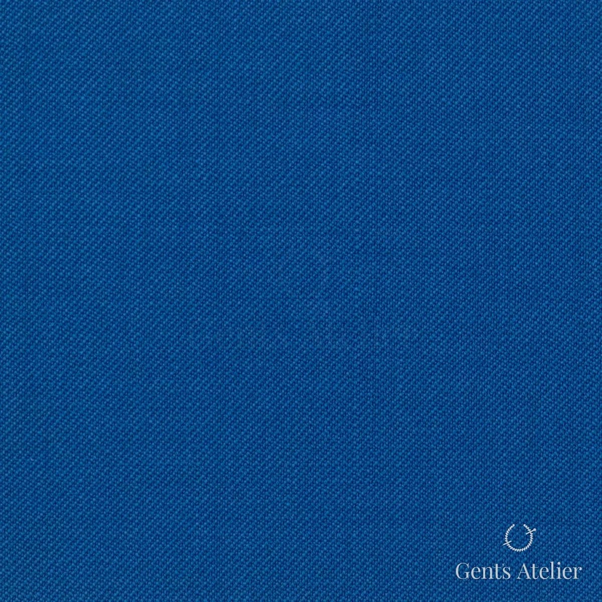 Костюмная ткань Marzoni 600 - 140 / 700 — Ярко-синий, однотонная, 100% шерсть