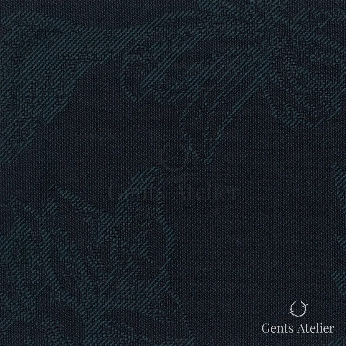 Костюмная ткань Marzoni 609 - 383 / 1200 — Зелёный, ёлочка, 100% шерсть