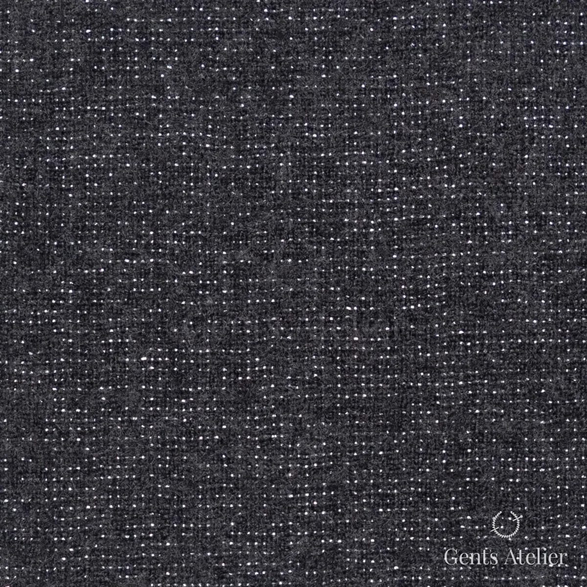 Костюмная ткань Marzoni 609 - 390 / 1500 — Серебристый, твид, 92% шерсть / 4% Polyamide / 3% Polyester / 1% Elastane