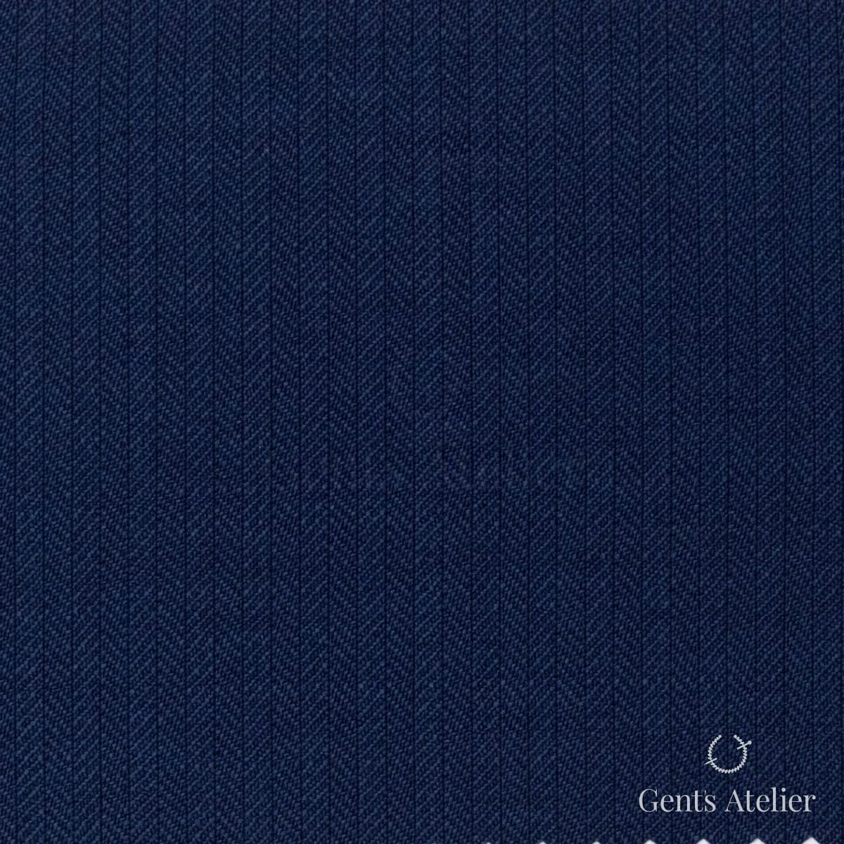 Костюмная ткань Marzoni 609 - 768 / 1000 — Синий, однотонная, 100% шерсть