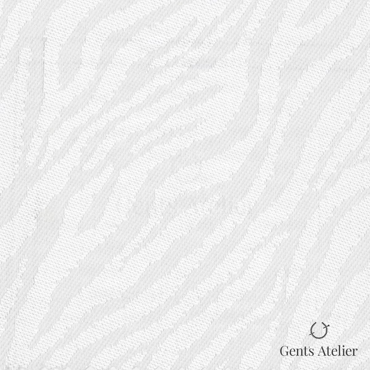 Костюмная ткань Marzoni 612 - 053 / 1100 — Белый, ёлочка, 51% шерсть 49% Viscose