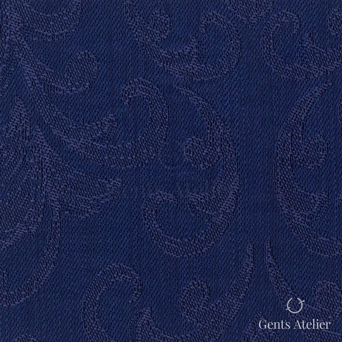 Костюмная ткань Marzoni 612 - 060 / 1100 — Синий, жаккард, 51% шерсть, 49% Viscose