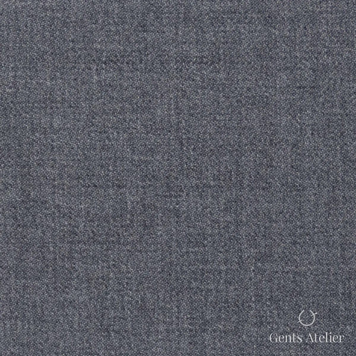 Костюмная ткань Marzoni 620 - 742 / 700 — Серый, однотонная, 100% шерсть