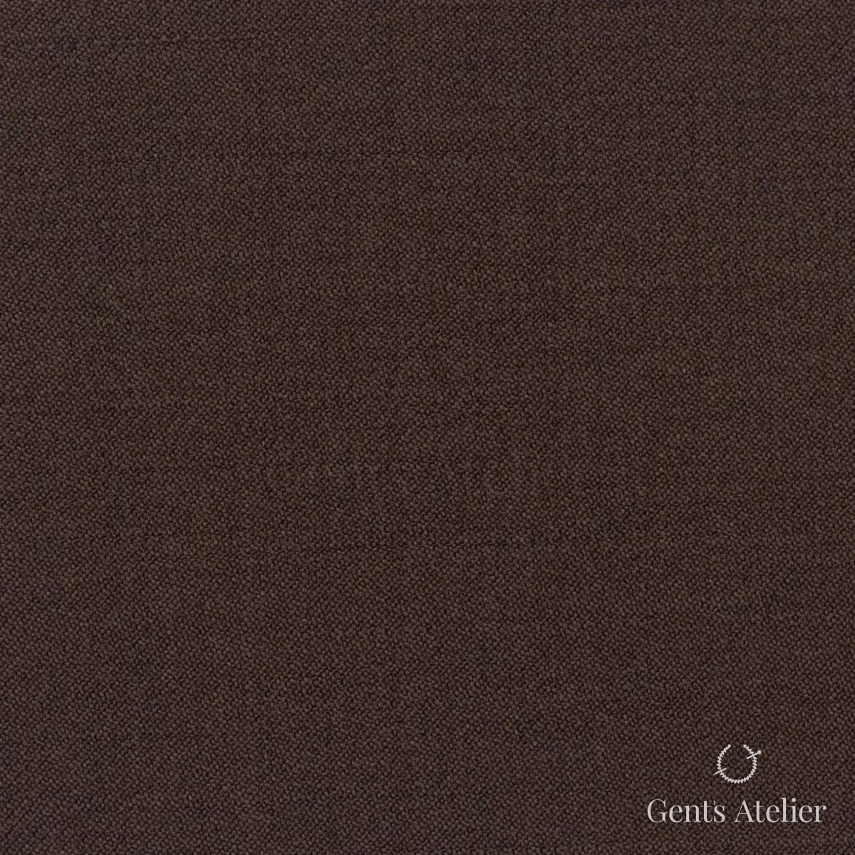 Костюмная ткань Marzoni 620 - 780 / 900 — Коричневый, однотонная, 100% шерсть