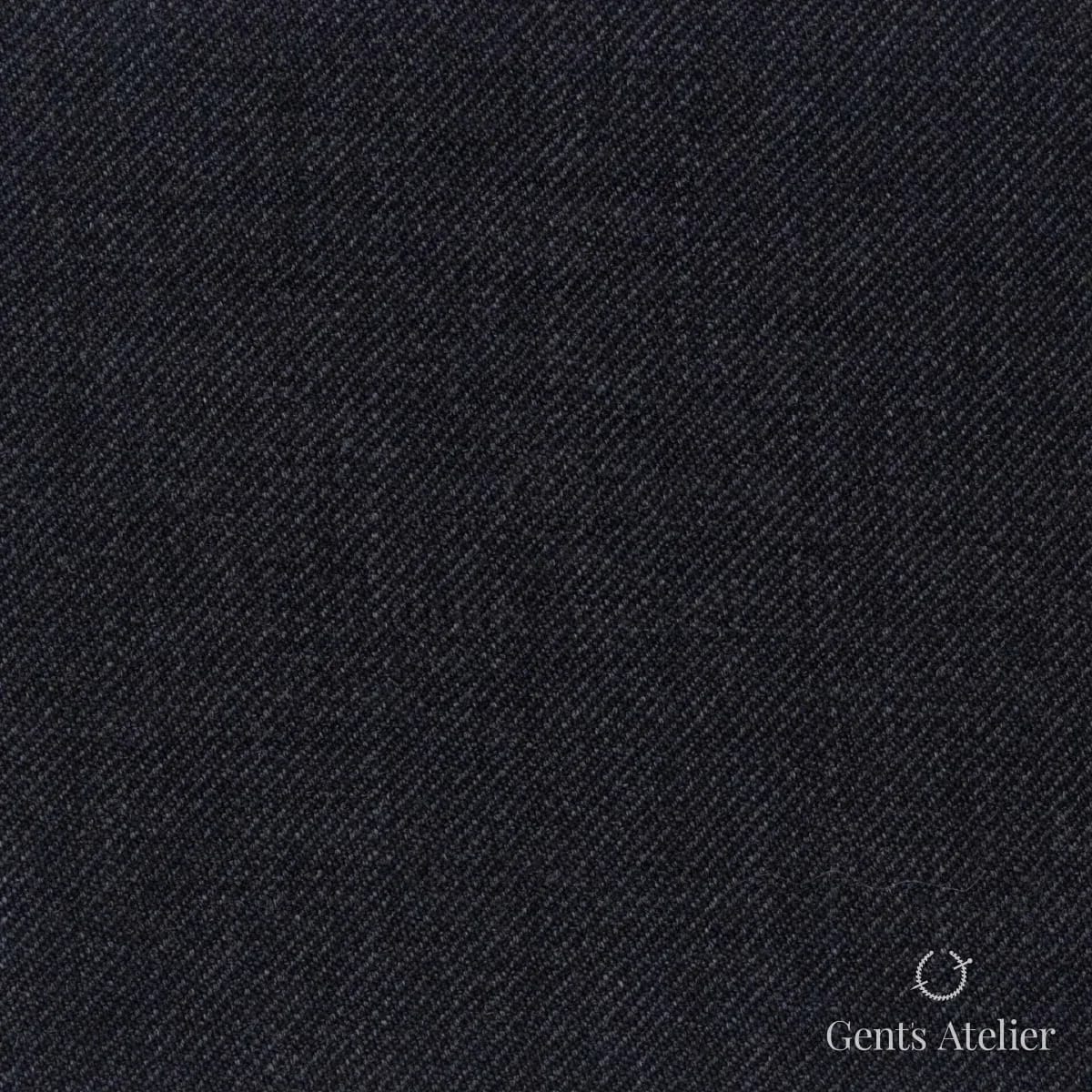 Костюмная ткань Marzoni 628 - 709 / 1200 — Угольно-серый, однотонная, 92% шерсть, 8% Cashmere