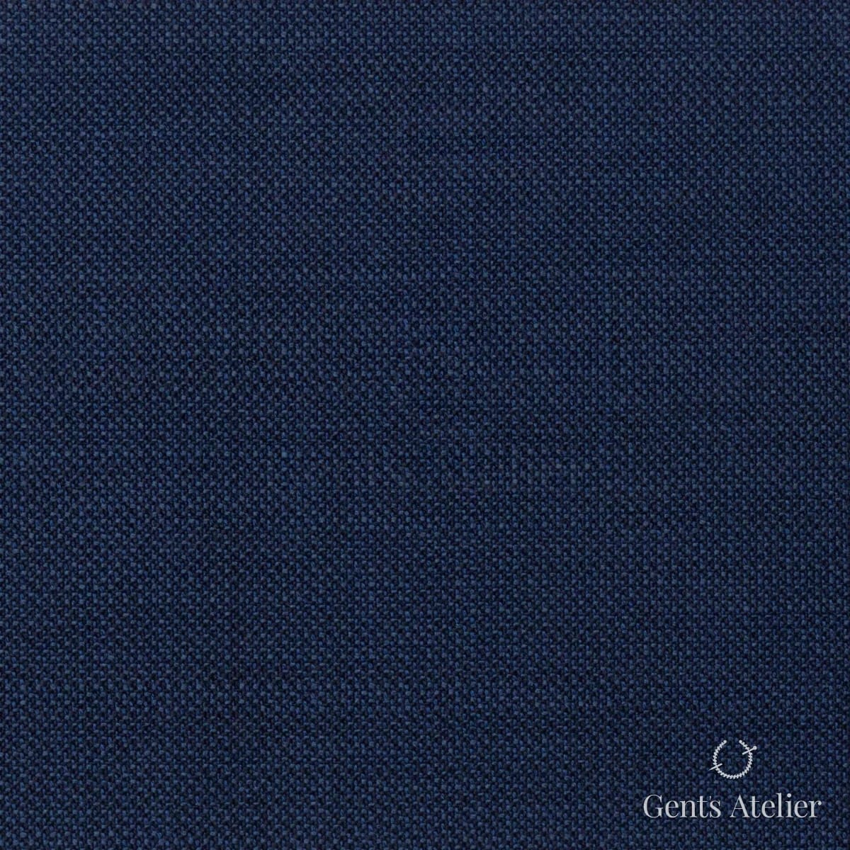 Костюмная ткань Marzoni 609 - 734 / 1000 — Тёмно-синий, однотонная, 100% шерсть