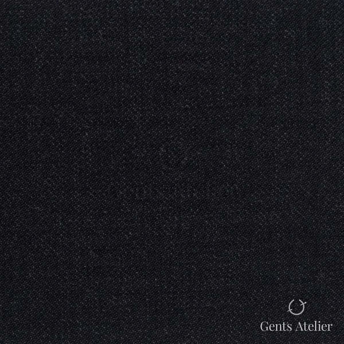 Костюмная ткань Marzoni 620 - 725 / 700 — Тёмно-серый (антрацит), однотонная, 100% шерсть