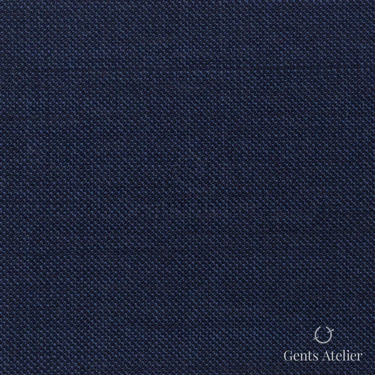 Костюмная ткань Marzoni 620 - 726 / 700 — Тёмно-синий, однотонная, 100% шерсть