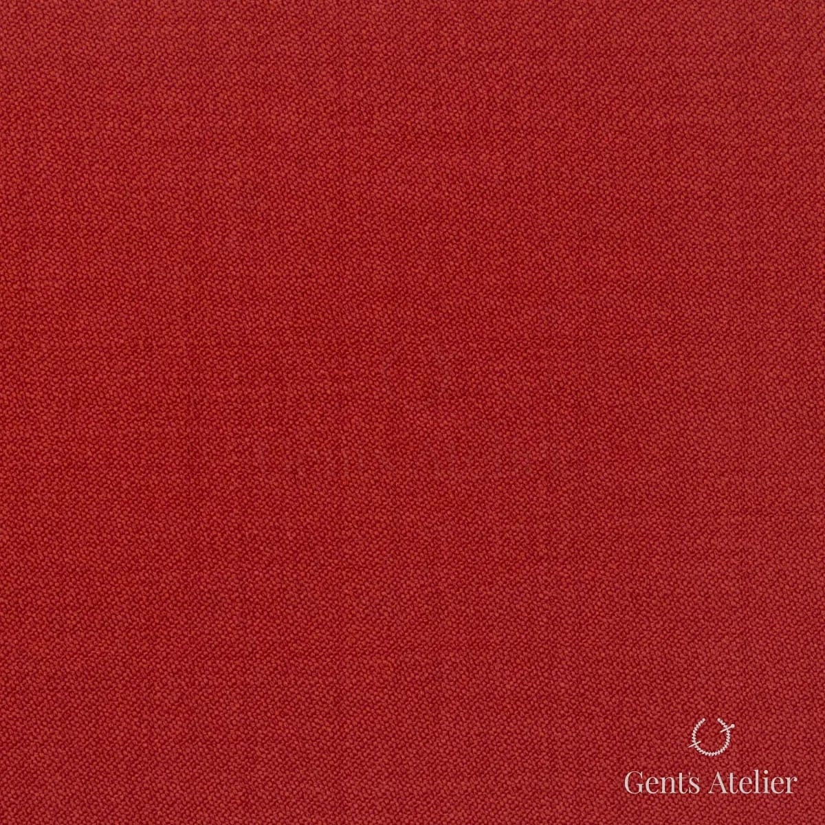 Костюмная ткань Marzoni 620 - 783 / 700 — Кирпичный, однотонная, 100% шерсть