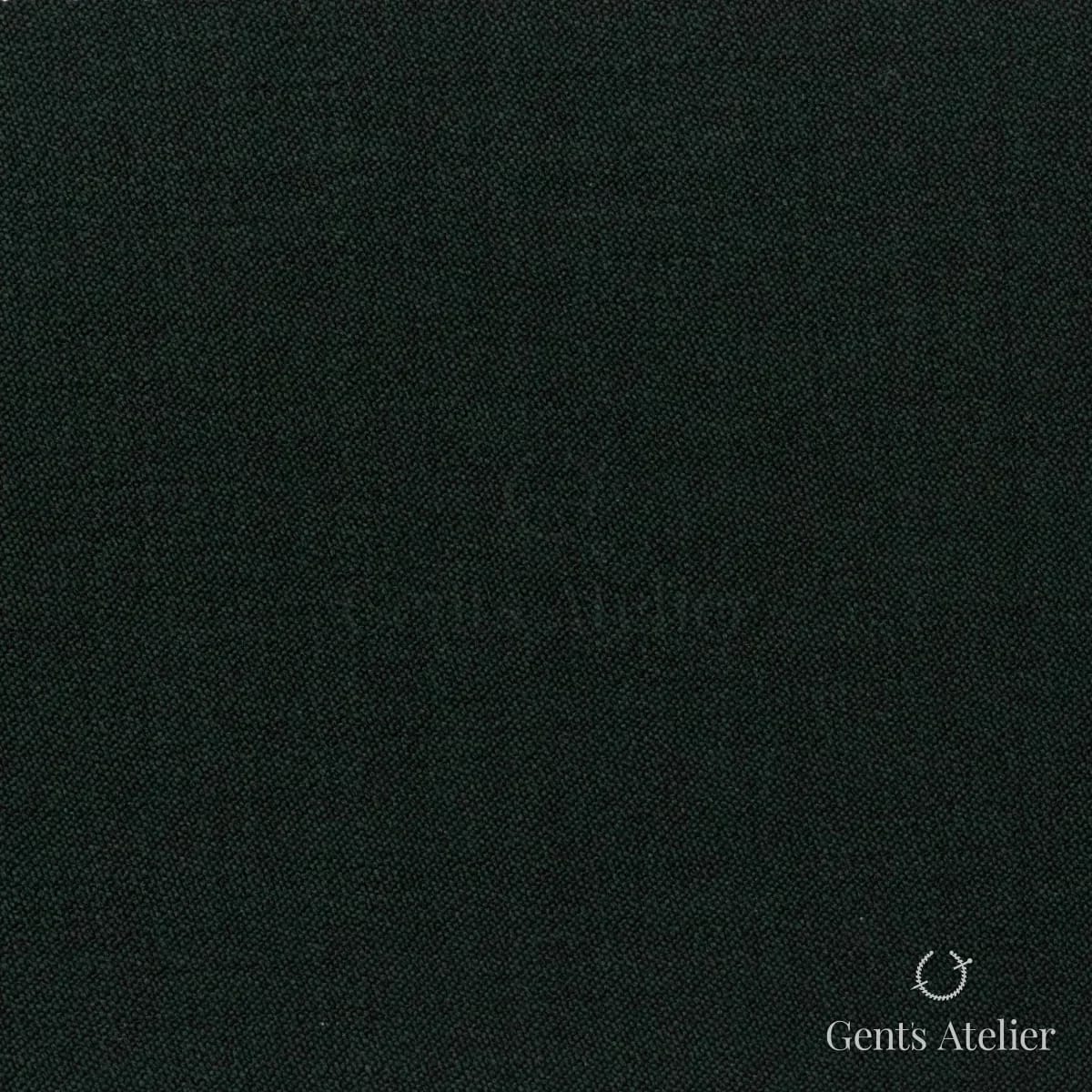 Костюмная ткань Marzoni 620 - 789 / 700 — Тёмно-зелёный, однотонная, 100% шерсть