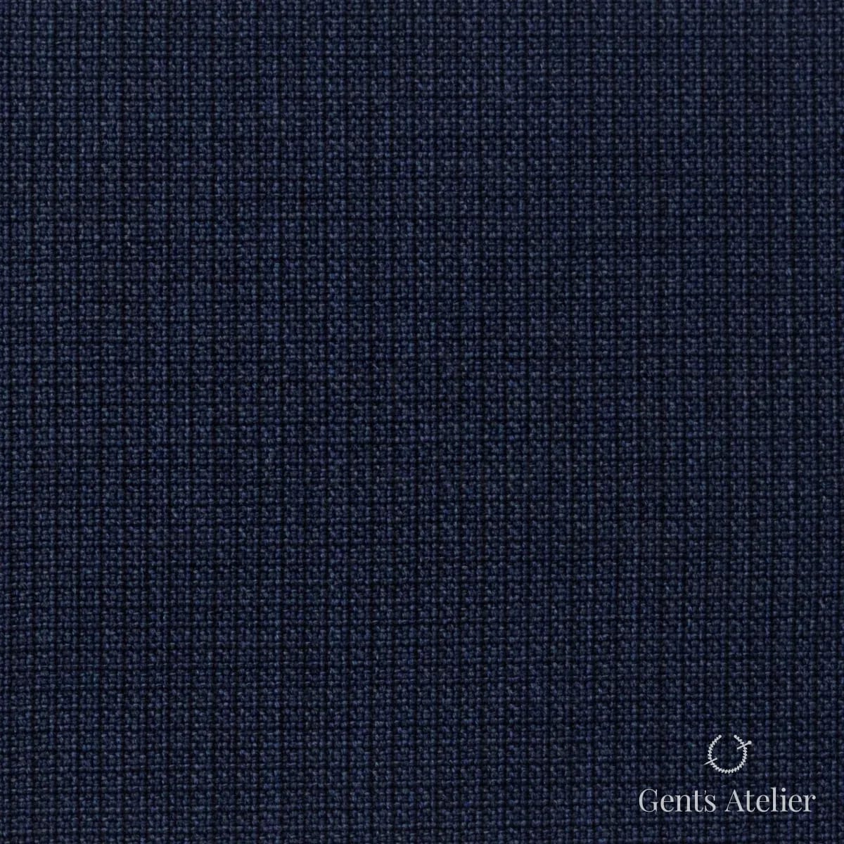 Костюмная ткань Marzoni 621 - 124 / 900 — Синий, однотонная, 100% шерсть
