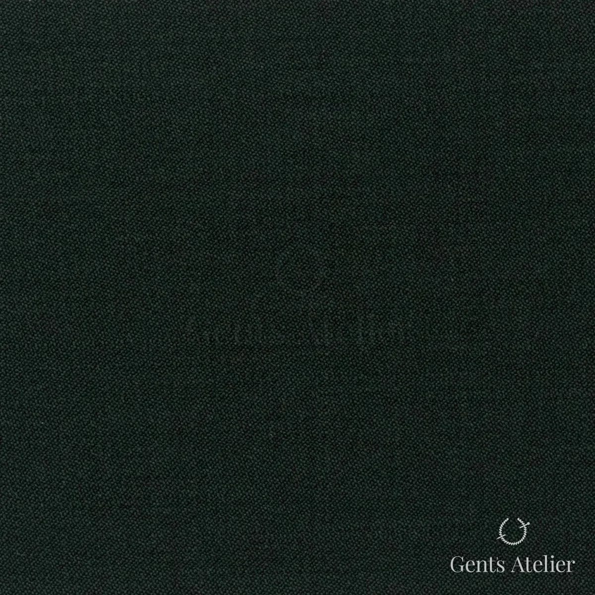 Костюмная ткань Marzoni 602 - 263 / 800 — Тёмно-зелёный, однотонная, 100% шерсть