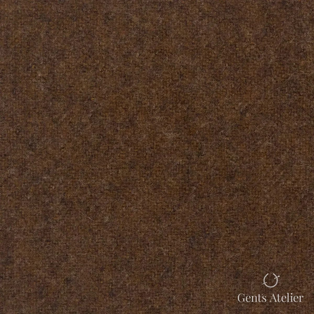 Костюмная ткань Marzoni 620 - 831 / 900 — Коричневый, однотонная, 100% шерсть
