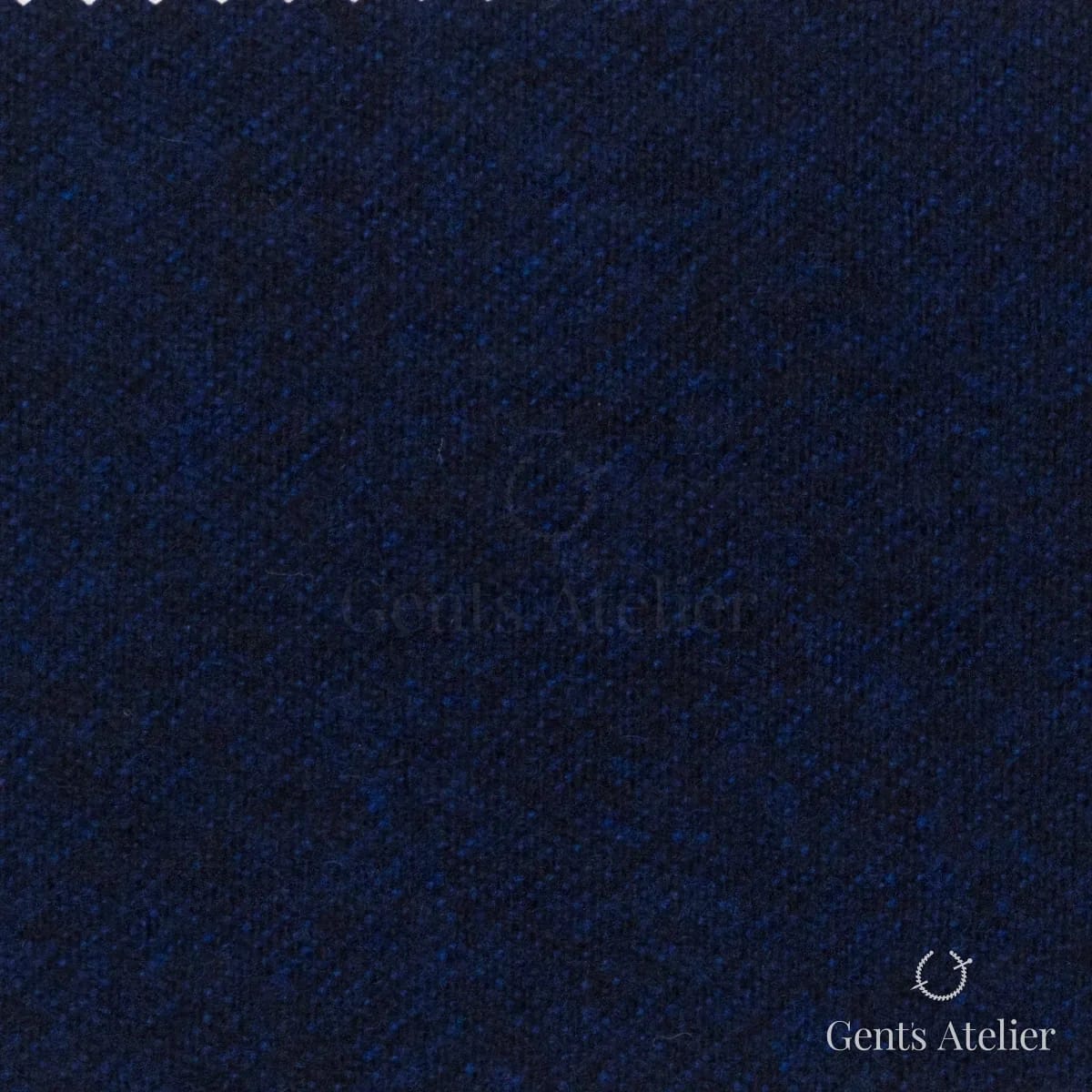 Костюмная ткань Marzoni 620 - 845 / 900 — Тёмно-синий, меланж, 100% шерсть