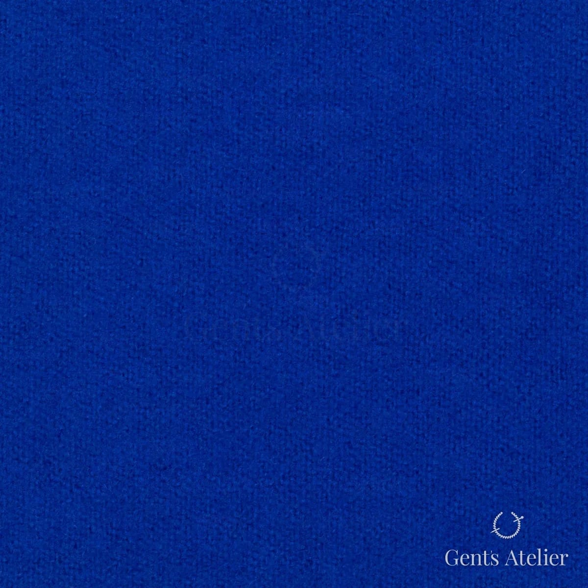 Костюмная ткань Marzoni 620 - 877 / 900 — Ярко-синий, однотонная, 100% шерсть