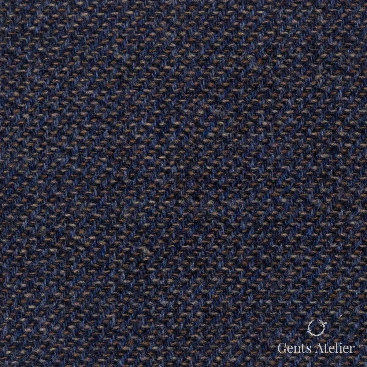 Костюмная ткань Marzoni 651 - 692 / 1500 — Синевато-серый, меланж, 90% шерсть, 10% Cashmere