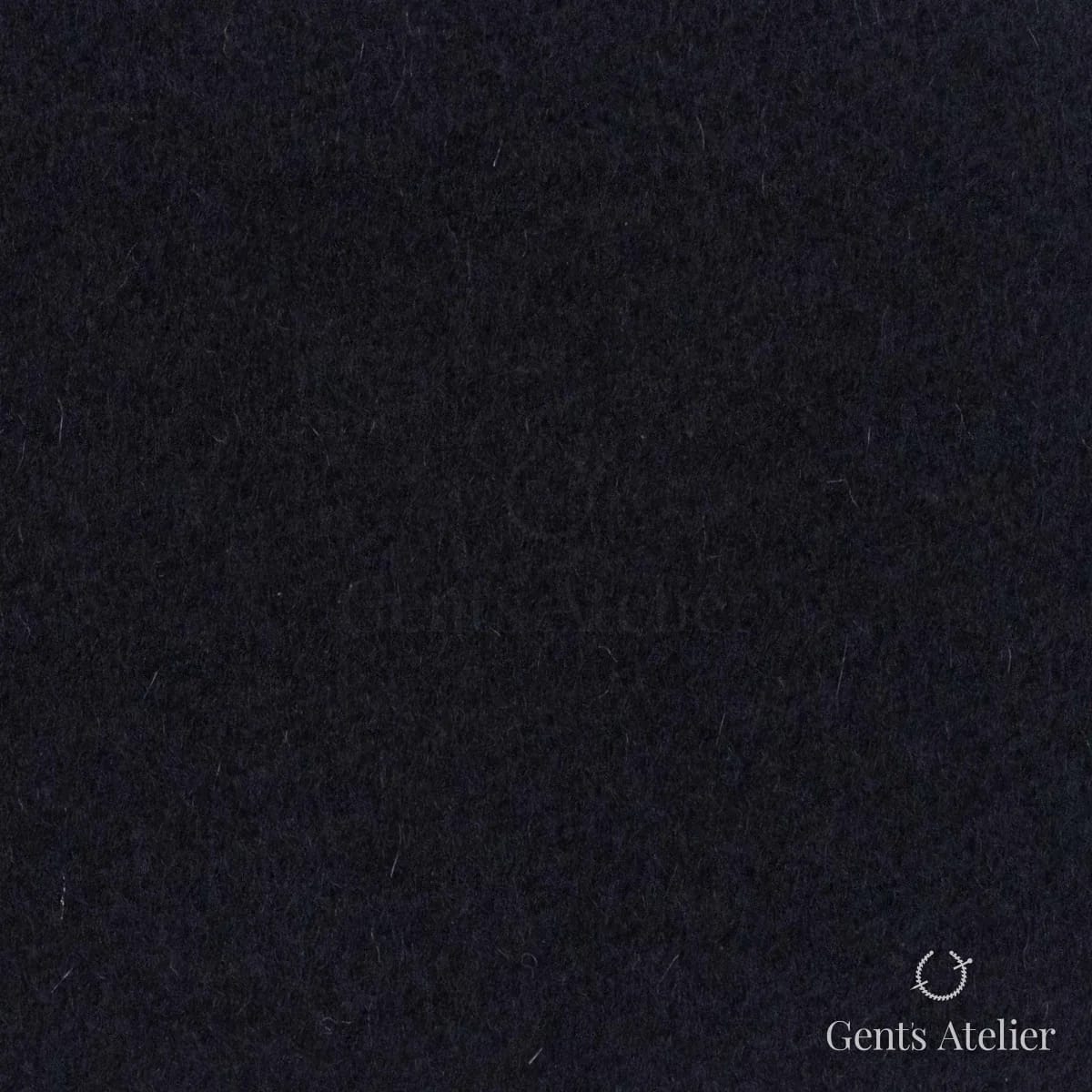 Костюмная ткань Marzoni 665 - 148 / 1600 — Глубокий тёмно-синий, однотонная, 90% шерсть, 10% Cashmere