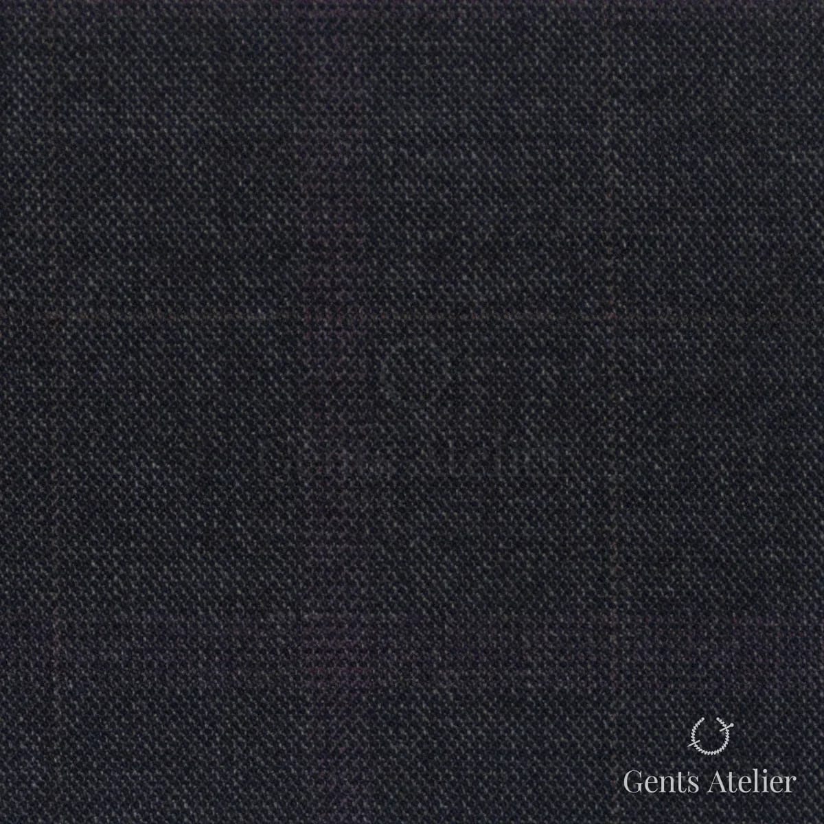 Костюмная ткань Marzoni 608 - 249 / 1500 — Тёмно-серый, меланж, 100% шерсть