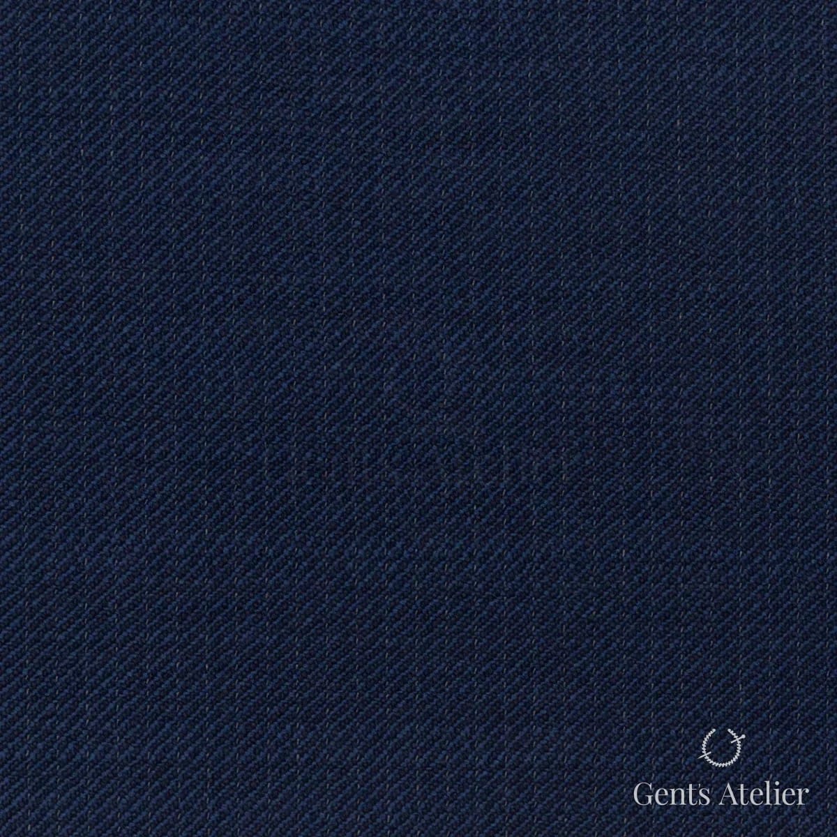 Костюмная ткань Marzoni 723 - 026 / 1200 — Синий, однотонная, 100% шерсть