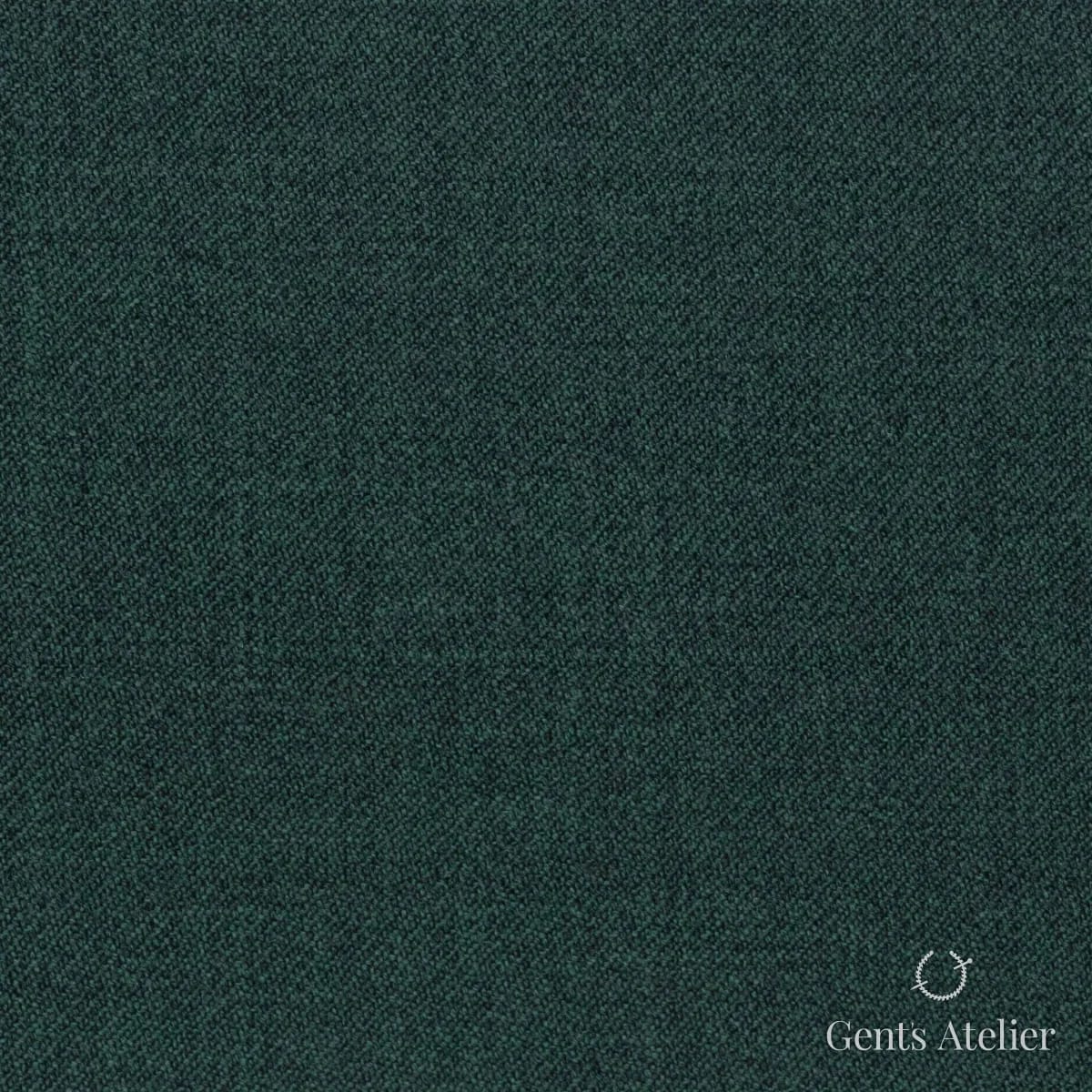 Костюмная ткань Marzoni 723 - 068 / 1200 — Зелёный, однотонная, 100% шерсть