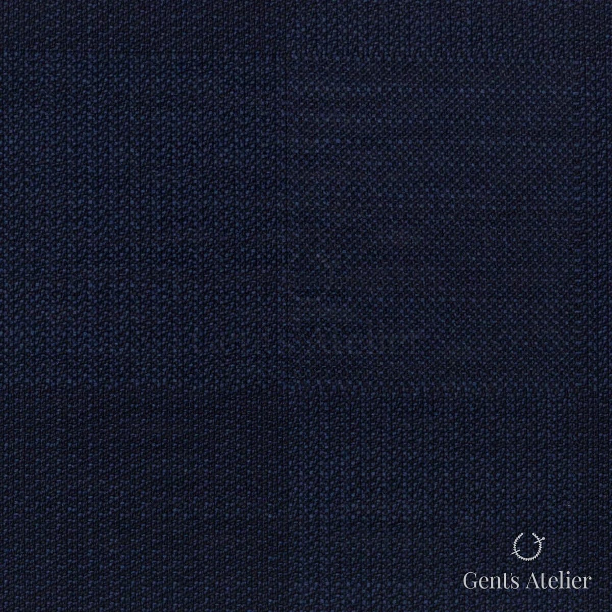 Костюмная ткань Marzoni 723 - 114 / 1200 — Синий, однотонная, 100% шерсть