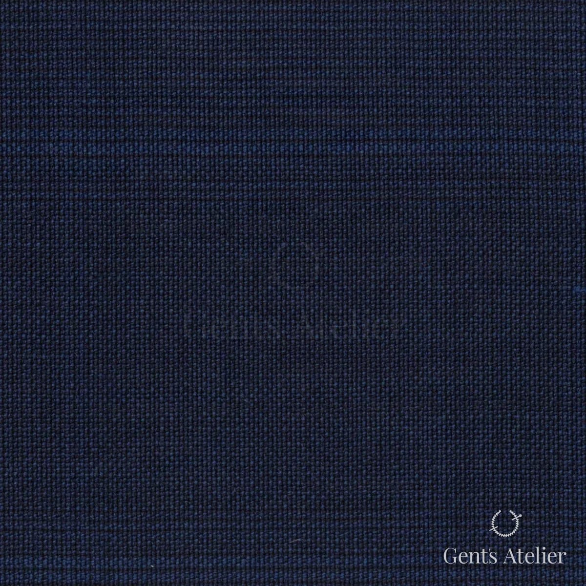 Костюмная ткань Marzoni 725 - 504 / 1500 — Тёмно-синий / Синий, меланж, 100% шерсть