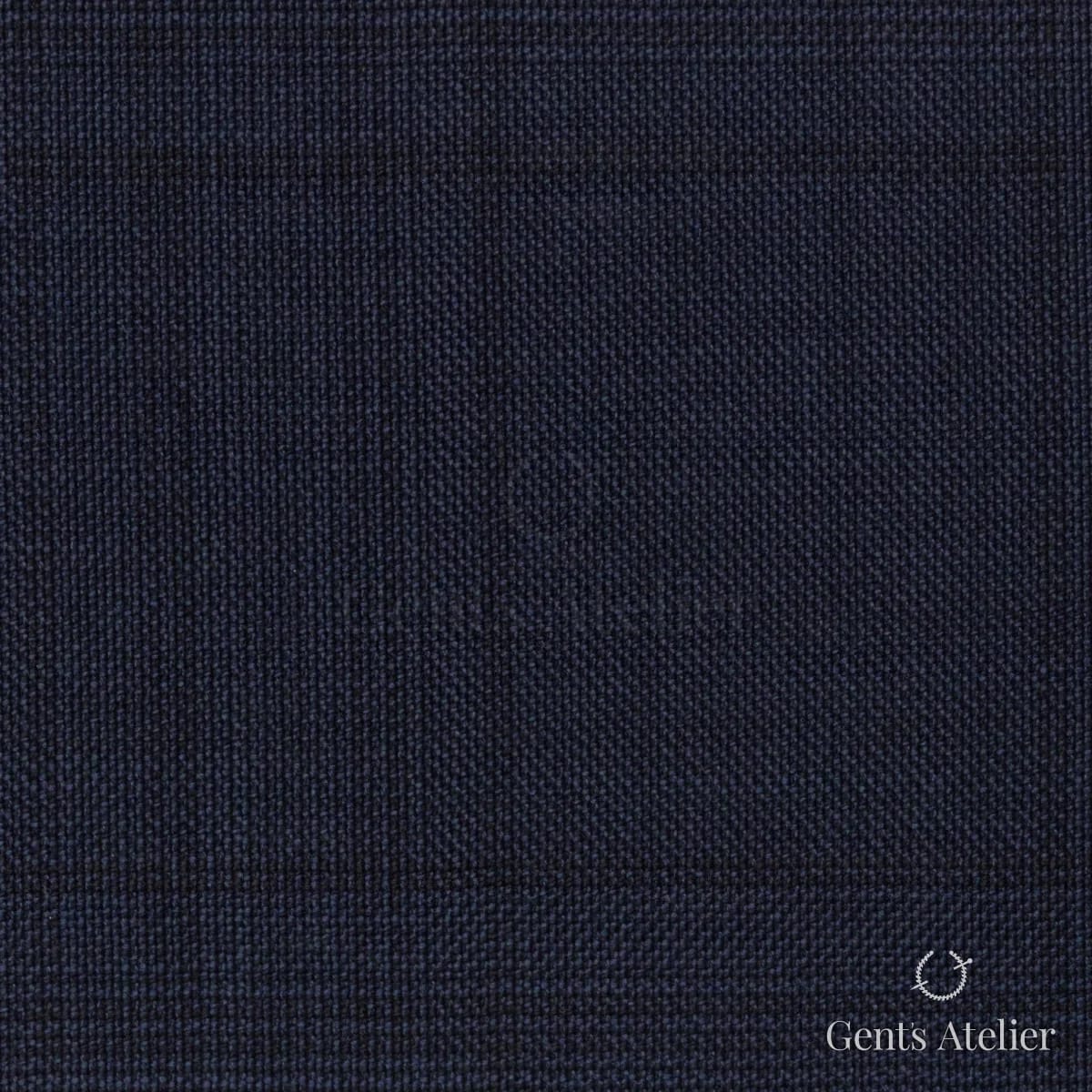 Костюмная ткань Marzoni 725 - 509 / 1500 — Тёмно-синий / Бордовый, меланж, 100% шерсть