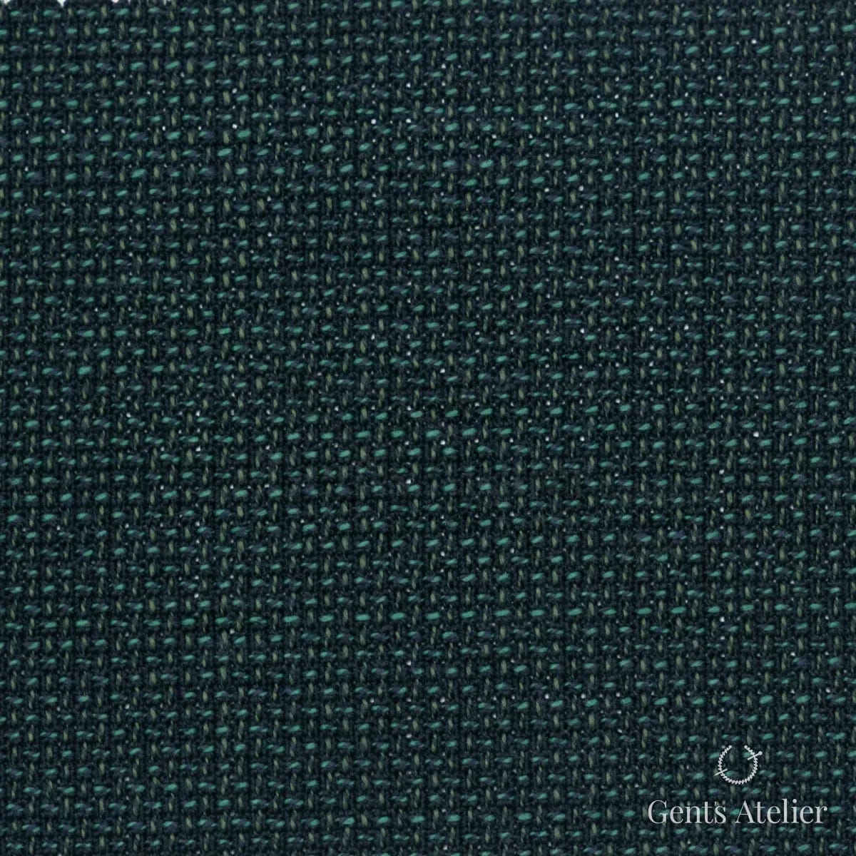 Костюмная ткань Marzoni 602 - 098 / 800 — Оливковый, меланж, 100% шерсть