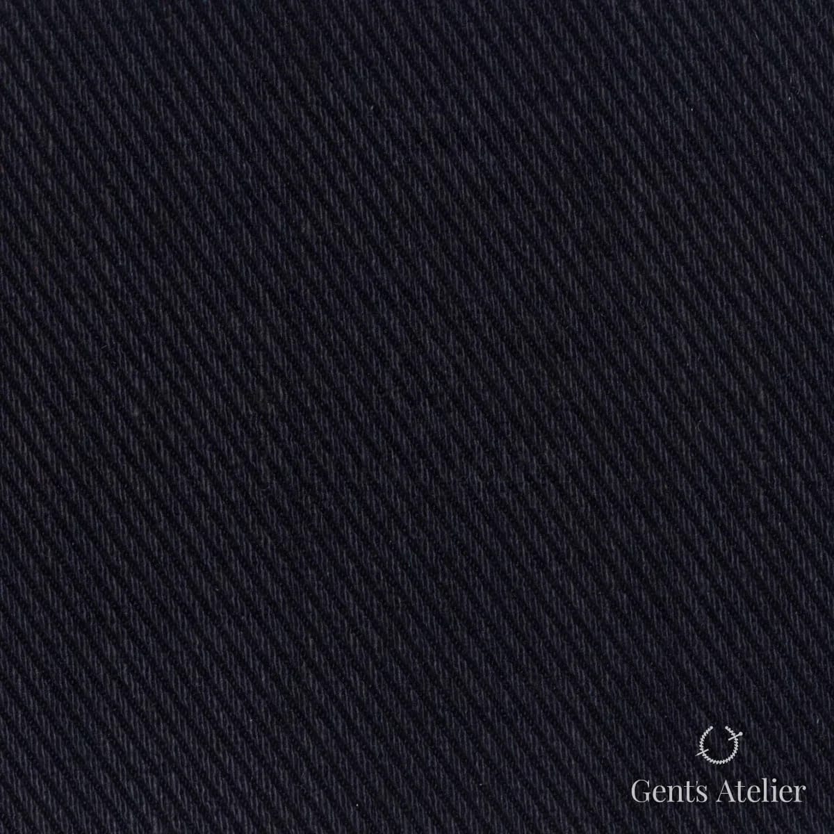 Костюмная ткань Marzoni 611 - 332 / 700 — Тёмно-синий, однотонная, 46% Lyocell / 28% Polyester / 23% Cotton / 3% Elastane