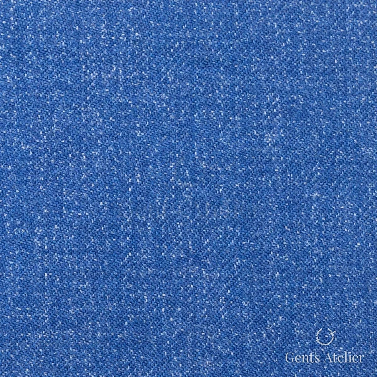 Костюмная ткань Marzoni 611 - 515 / 1300 — Синий, меланж, 100% Silk