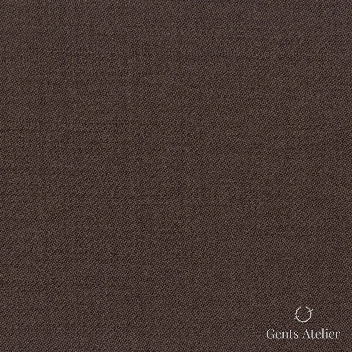 Костюмная ткань Marzoni 620 - 780 / 700 — Коричневый, однотонная, 100% шерсть