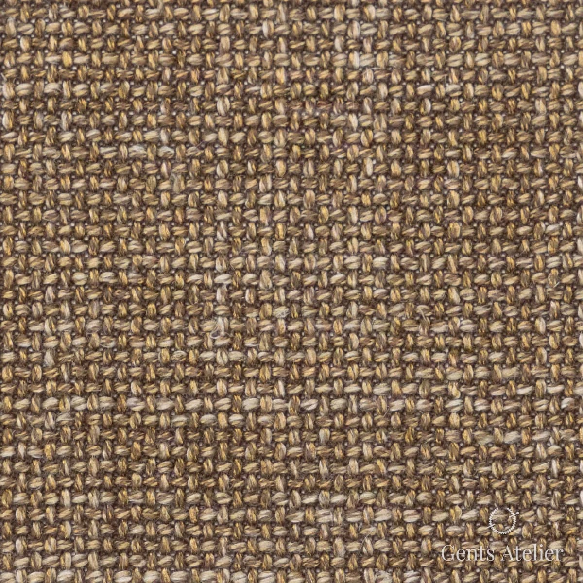 Костюмная ткань Marzoni 655 - 586 / 1200 — Табачный, меланж, 60% шерсть, 18% Linen, 18% Silk, 4% Cashmere