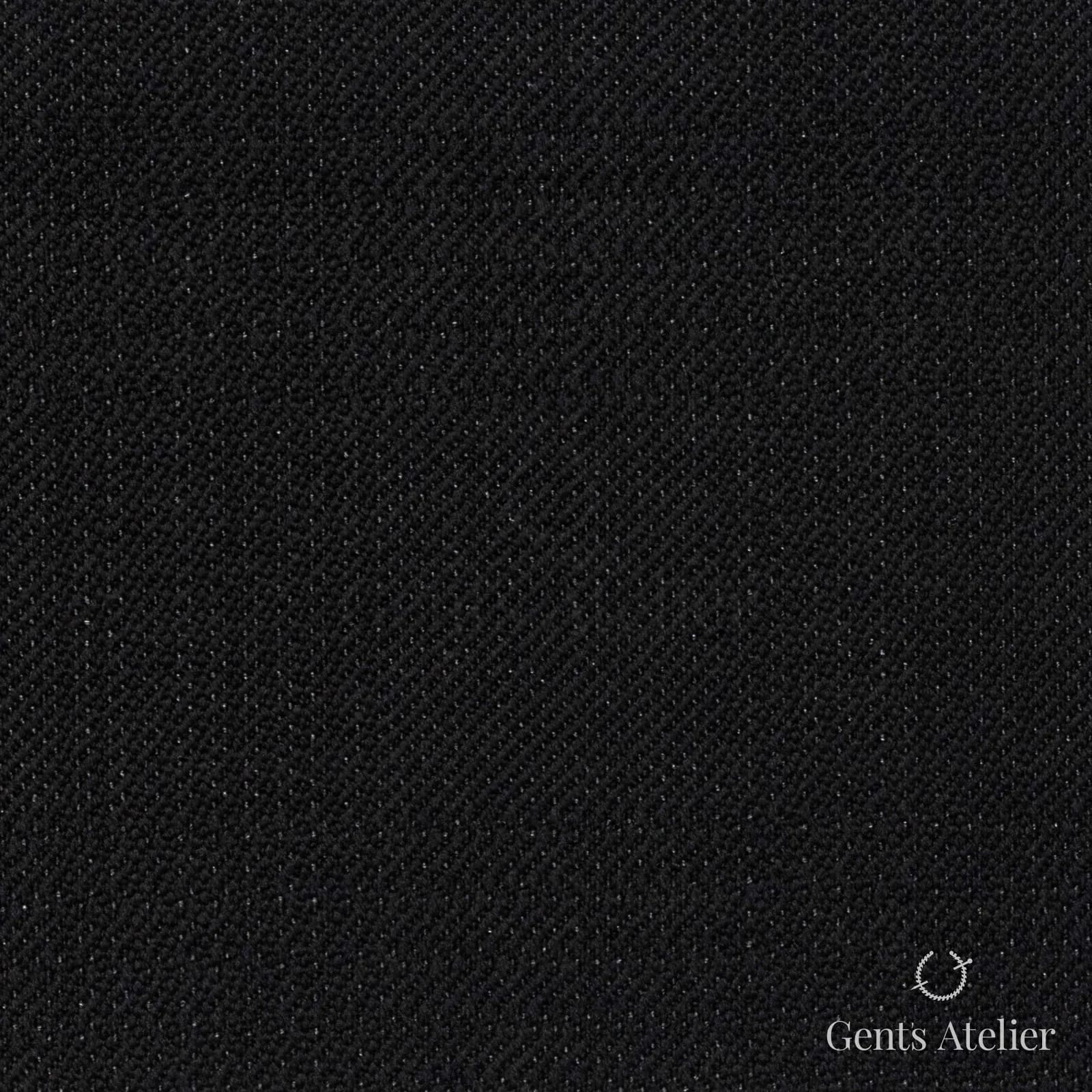 Костюмная ткань Marzoni 601 - 158 / 1100 — Антрацит, однотонная, 82% шерсть, 18% шёлк