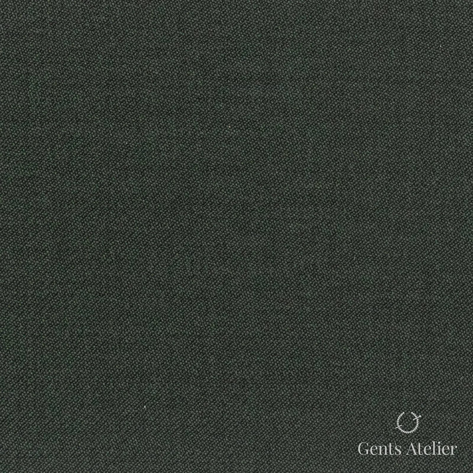 Костюмная ткань Marzoni 602 - 263 / 800 — Dark Green, однотонная, 100% шерсть