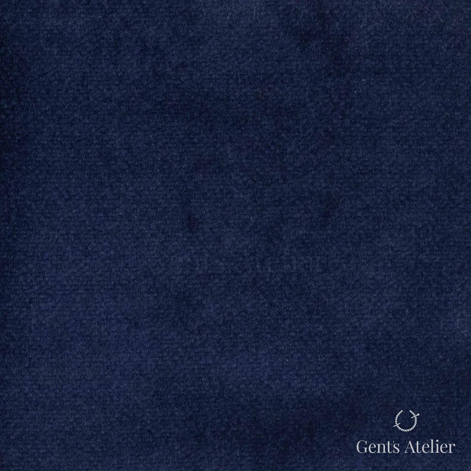 Костюмная ткань Marzoni 605 - 316 / 900 — Mid-Night Blue, однотонная, 100% хлопок