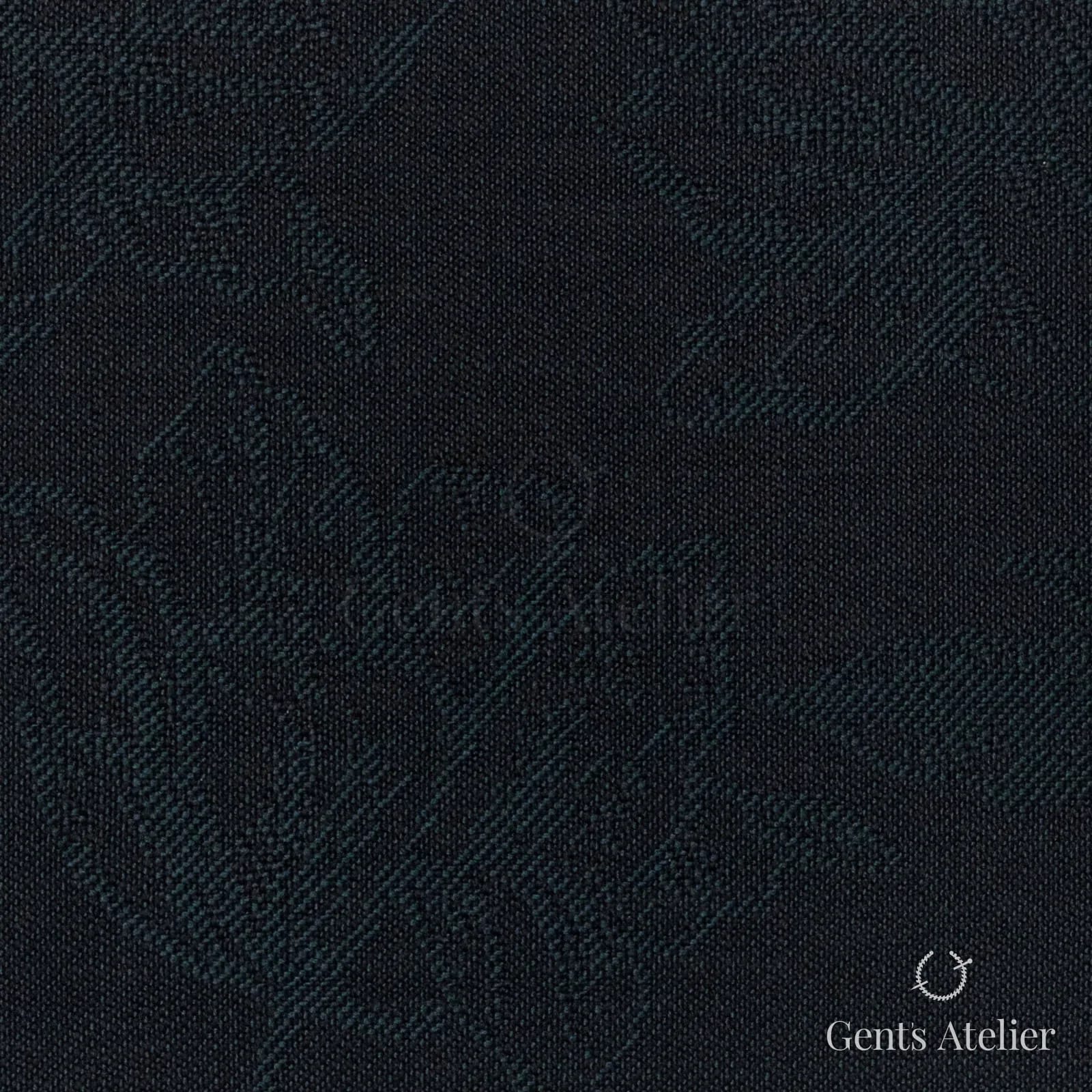 Костюмная ткань Marzoni 609 - 383 / 1200 — Зелёный, узор, 100% шерсть