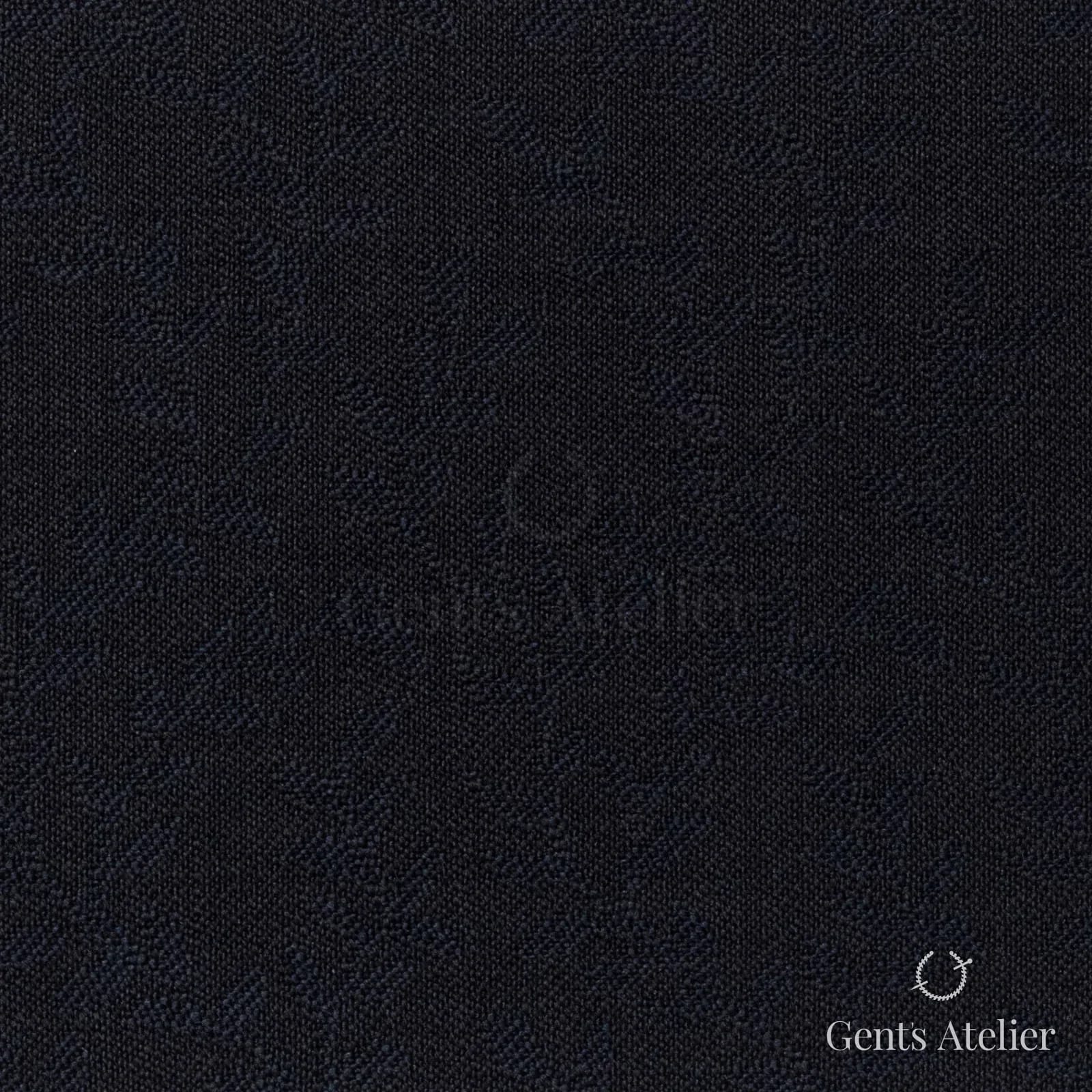 Костюмная ткань Marzoni 609 - 458 / 900 — Тёмно-синий, узор, 100% шерсть