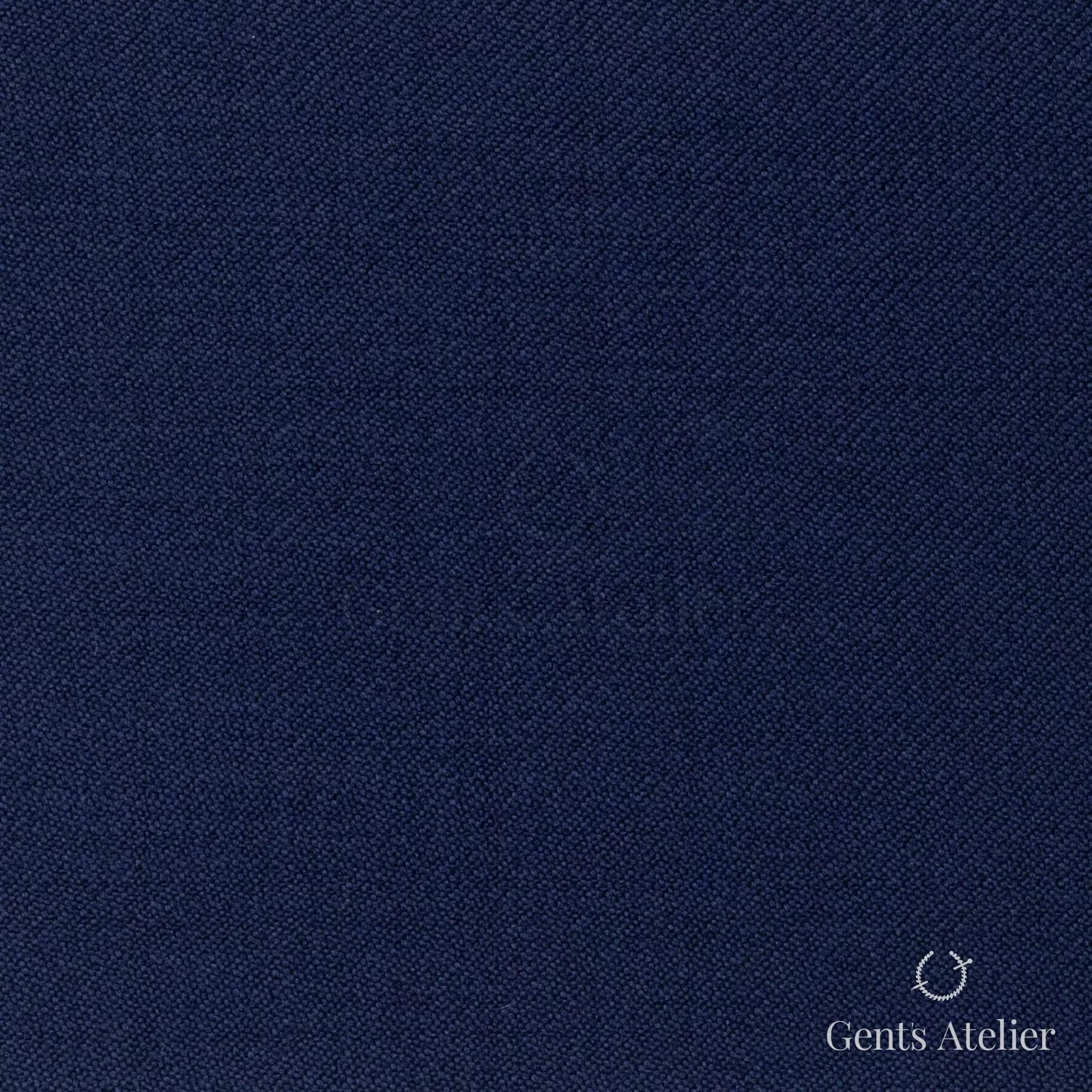 Костюмная ткань Marzoni 620 - 750 / 700 — Тёмно-синий, однотонная, 100% шерсть