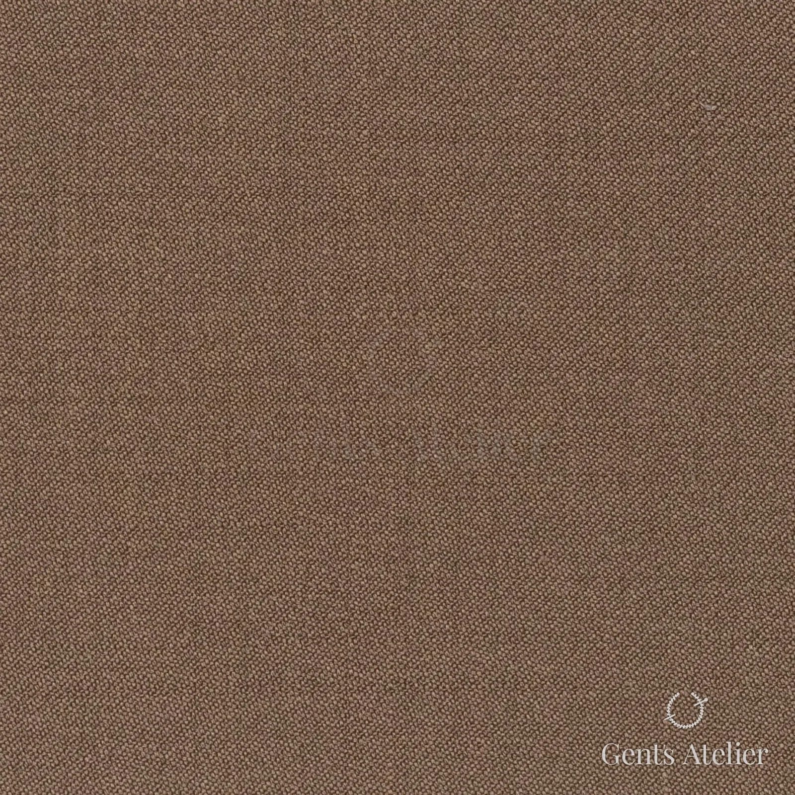 Костюмная ткань Marzoni 620 - 778 / 700 — Коричневый, однотонная, 100% шерсть