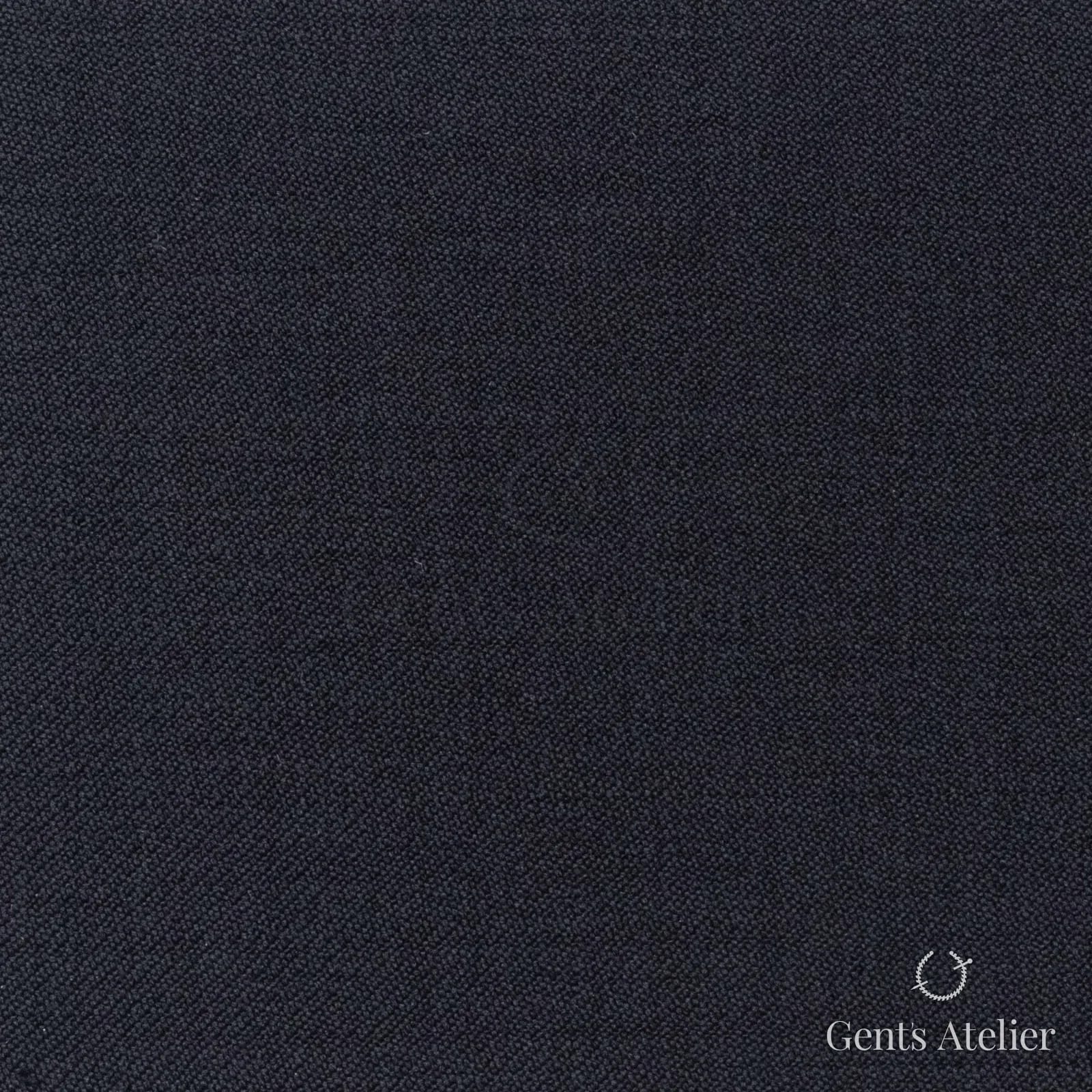 Костюмная ткань Marzoni 620 - 798 / 700 — Тёмно-синий, однотонная, 100% шерсть