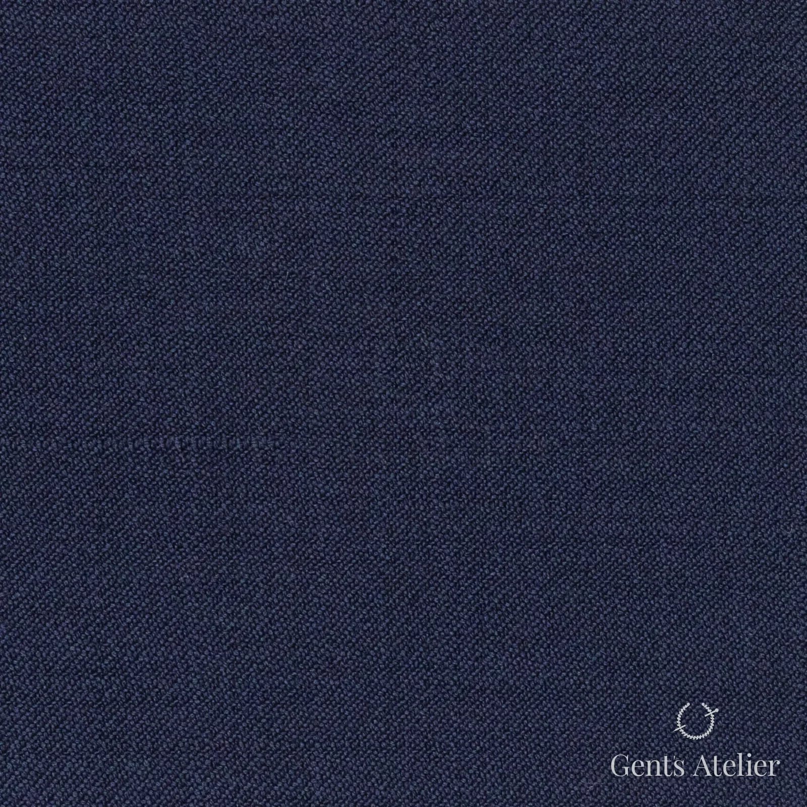 Костюмная ткань Marzoni 721 - 002 / 900 — Тёмно-синий, однотонная, 100% шерсть